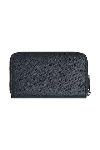 Mont Blanc Montblanc Sartorial 12li Medium Tweed Mavi Cüzdan 220362