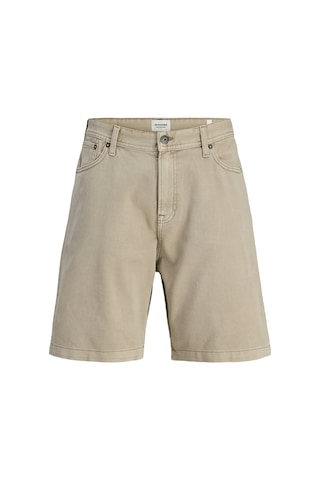 Jack & Jones Jack Jones Erkek Bol Kesim Kot Şort 12273387 Bej