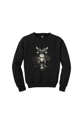 Mayhem Per Yngve Ohlin Siyah Sweatshirt Siyah