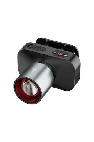 Skycity L-42 Alüminyum Alyaşlı Şapka Feneri, Teleskopik Zoom, Type-c Şarj, El-işsiz Aydınlatma, Outdoor Balıkçılık - 1200 Lumens