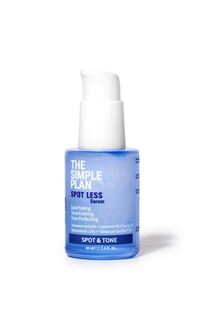 The Simple Plan Spot Less Serum %3 Traneksamik Asit + %1,5 Alfa Arbutin + %3 Lipozomal C Vitamini, Leke Ve Ton Eşitsizliği, 30 Ml