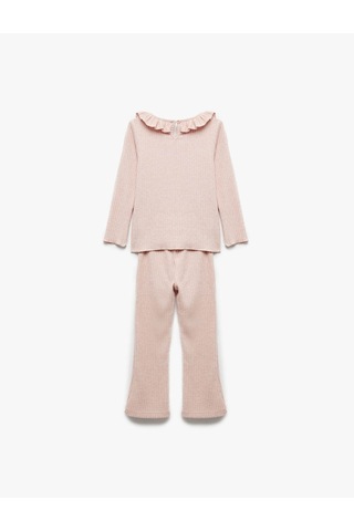 Koton Pembe Kız Bebek Alt-üst Takım 6wmg10043ak Pembe