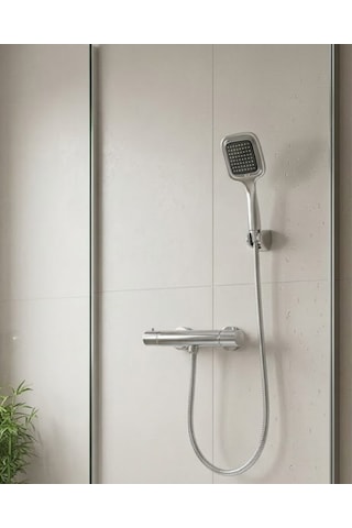 Çok Fonksiyonlu Siyah El Duşu Seti Spiral Hortum Ve Duş Askısı Banyo Duş Başlığı Renkli