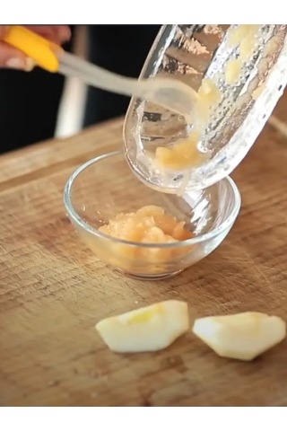 Cam Elma Ve Sebze Rendesi Bebekler İçin Yemek Hazırlama Çok Renkli