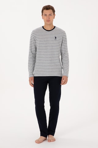 U.s. Polo Assn. Erkek Lacivert Pijama Takım 50318604-vr033 Lacivert