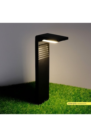 Ack Solar Led Bahçe Armatürü 3000K Günışığı Kazıklı Güneş Enerji