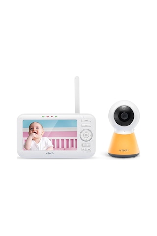 Vtech Baby Vm5254 Bebek Monitörü, 5 Lcd, Gece Görüşü, Interkom, Ninniler Ve Gece Lambası Kamera Sistemi