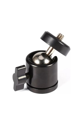 Microcase AL2983 Tripod için 360 Döner 1/4 Metal Mafsal Aparatı