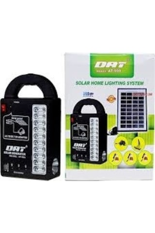 Dat At-999 Güneş Enerjili Solar Projektör