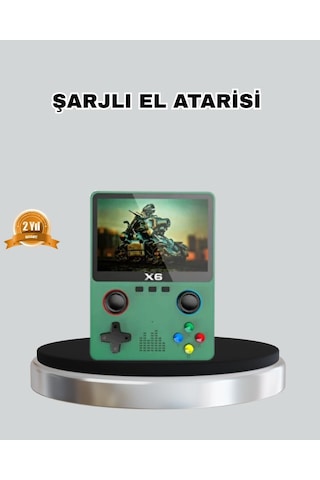 Ceylan Adam Retro Taşınabilir Konsol 3.5 Ips Ekran Ergonomik Çift Lr Kontrollü
