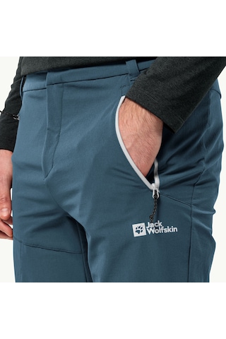 Jack Wolfskin Glastal Erkek Mavi Kayak Pantolonu 1508531 Mavi