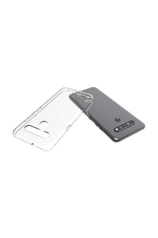 LG Uyumlu K41S Kılıf Zore Şeffaf Ince Ve Esnek Süper Silikon Kılıf Renksiz