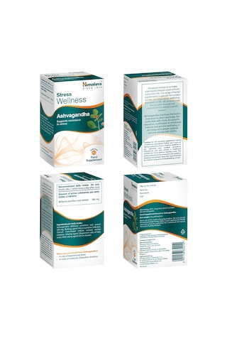Himalaya Stress Wellness Ashwa/gandha 60 Tablet