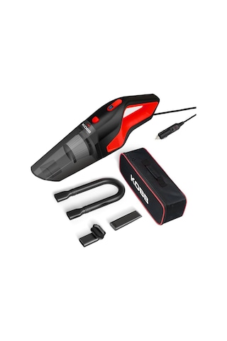 Kobb KBV12 12 V /120 W Araç Süpürgesi + 5 Parça Aksesuar Seti + Taşıma Çantası