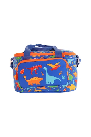 Kaukko Kids Thermo Isı Yalıtımlı Erkek Çocuk Dinazor Lacivert Yeşil Beslenme Çantası L7278 İki Bölmeli Lacivert - Yeşil