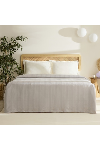 Karaca Home Verona %100 Pamuk Çift Kişilik Pike Taş Taş