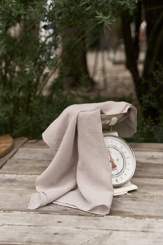 Violet Vizon Keten Fular Vizon