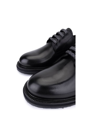 Tamer Tanca Erkek Hakiki Deri Siyah Casual Ayakkabı 987 453 Erk Ayk Sk25-26 Sıyah Siyah