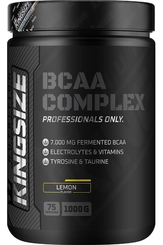 Kingsize Nutrition Bcaa Complex Powder 1000 Gr