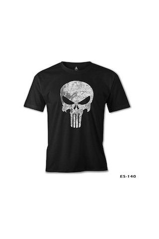 Punisher Siyah Erkek Tshirt