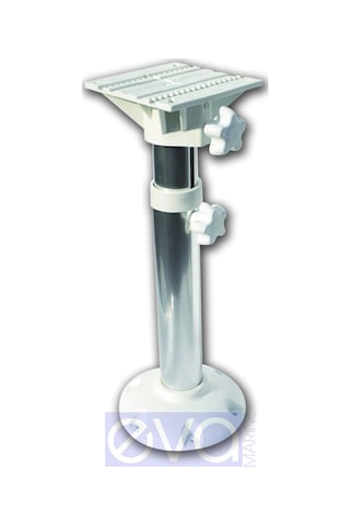 Sealux Beyaz Katlanır Tekne Koltuk Teleskopik Beyaz Koltuk Ayağı Koltuk Sırt 48Cm