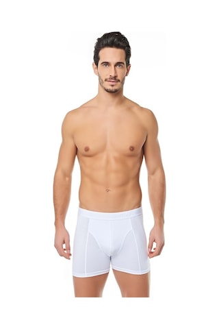Tutku 0114 Erkek Likralı Boxer 3'Lü Paket