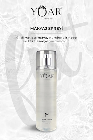 Nemlendirici Makyaj Sabitleme Spreyi, Make-up Fix Sprey- E Vitaminli