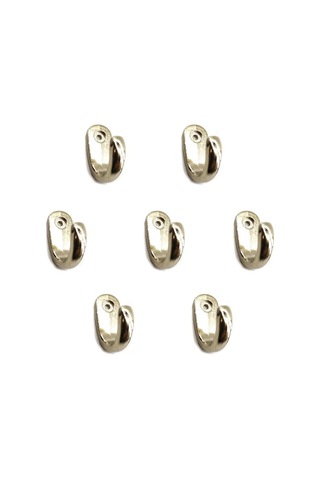 Cntma Büyük Tekli Fincan Askı, Dekor Askısı - Nikel, 12x23x30 Mm Diğer