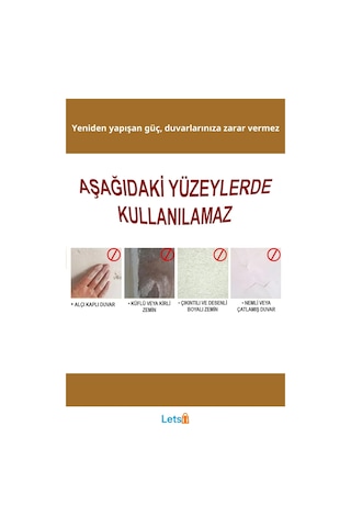 Nano Pu Jel Çift Taraflı Yıkanabilir Bant 60 Parça 1 Adet