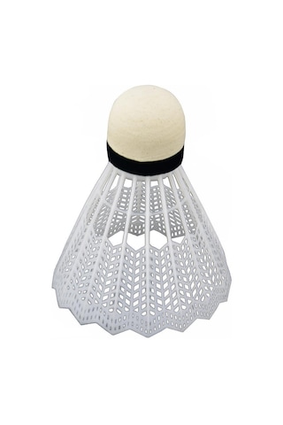 Delta Plastik Başlı Beyaz Badminton Topu (Özel Kutusunda) 6 Adet