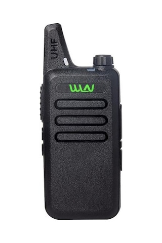 Ayt Wln Pmr-446 Tekli El Telsizi Seti Şarjlı Açık Alanda 12 Km Çekim 16 Kanal 96x55x22mm