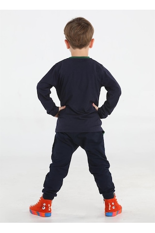 Casabony Timsah Cepli Baggy Pantolon + T-shirt Takım-yeşil - Laci Lacivert - Yeşil
