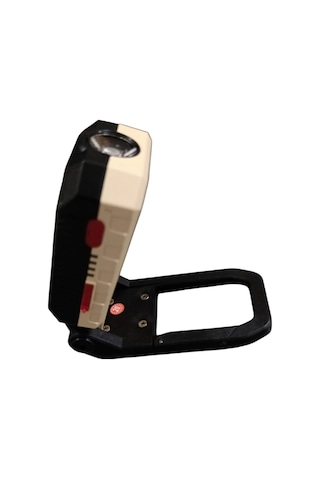 Usb Şarjlı Çalışma Kamp Işıldak Lamba Katlanır Mıklatıslı Ayak 2525 Siyah