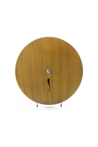 ARGESAN-Paslanmaz Çelik WC Kağıtlığı JUMBO Q28 cm-ALTIN ESKİTME