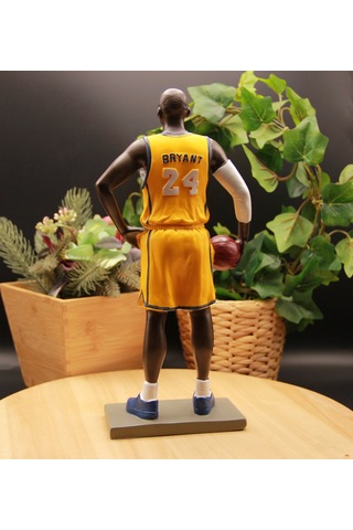 Kobe Bryant Lakers 24 Numara Efsane Mega Boy Basketbolcu Biblosu- Sarı Forma