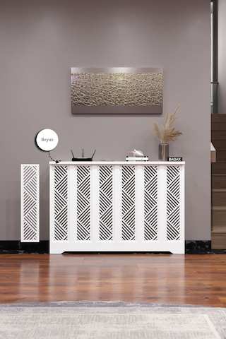 Gordion Model, Beyaz Renk, 116 Cm Petek Kaplama, Dresuar Beyaz