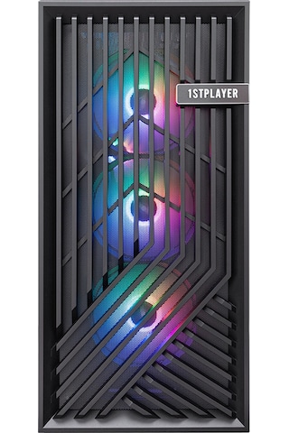 1stplayer Fd8 750w 80+ Gümüş Usb 3.2 Argb Eatx Mid Tower Siyah Kasa