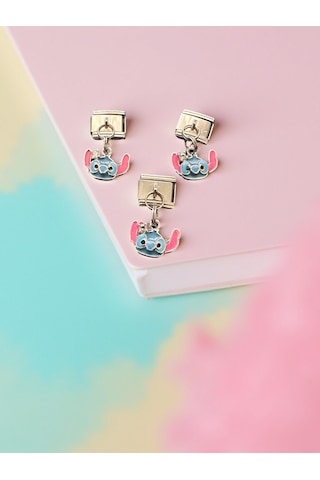 Stitch Italyan Bileklik Sallantılı Charmı Sadece 1 Adet Charm Gönderilir Mavi