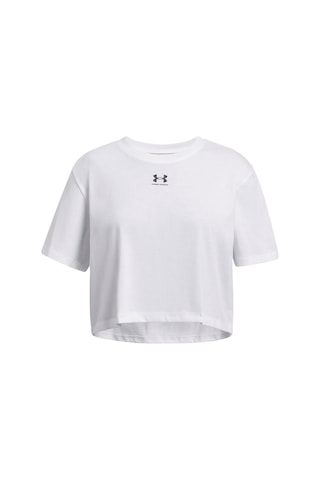 Under Armour Kız Çocuk Tişört 1389755-100 BEYAZ