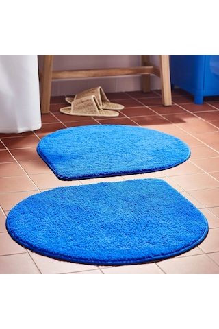 Ikea Bergvattnet Oval Banyo Halısı Paspas 60 X 60 Cm Kahverengi