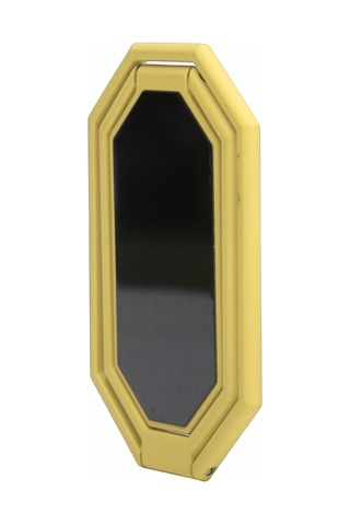 Elmas Şekilli Telefon Parmak Halkası Tutucu 360 Dönebilen Manyetik Araç Tutucu Sarı