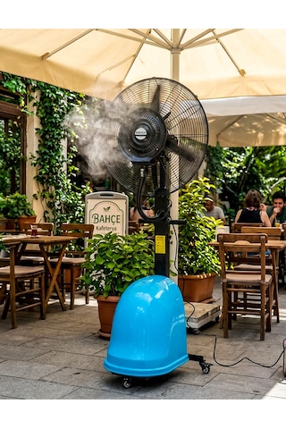 Farken Mistfan Su Sisi Püskürtmeli Mobil Vantilatör