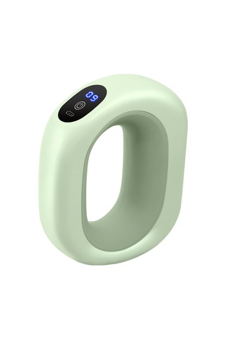 Anjiexun Taşınabilir Halka Masaj Aleti Paketi Titreşim Modu Yeşil Yeşil