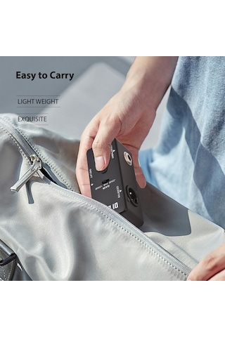 Rowin Di Kutusu Gitar Pedalı Mini Efekt Pedalı Di Kutusu Siyah