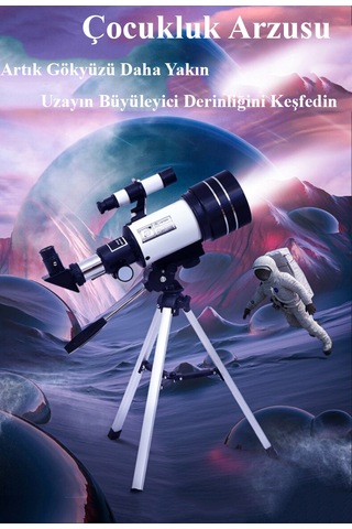 DailyTech F30070 Profesyonel Yüksek Çözünürlüklü Teleskop