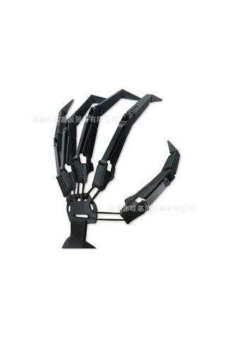 Cadılar Bayramı Eklemli Parmaklar Cadılar Bayramı Parmak Eklem Açık Hava Parti Aksesuarları Siyah Sol El