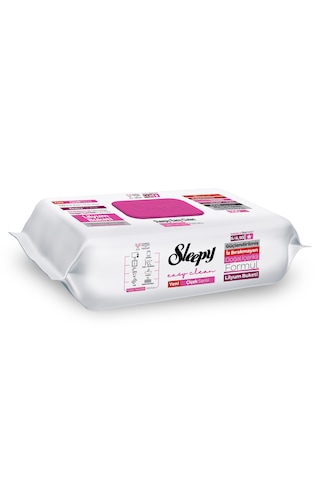 Sleepy Easy Clean Lilyum Buketi Yüzey Temizlik Havlusu Mendili 100 Yaprak