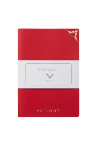 Visconti Essential Kırmızı Large Boy Not Defteri Kq03-red