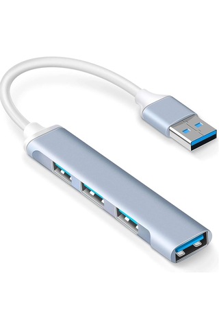 Usb 3.0 4 Port 3.0 Slim Usb Çoğaltıcı 4 Port İle Uyumlu Çoklayıcı