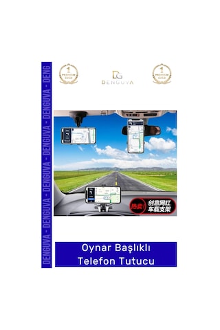 Telefontutucu Araba Gösterge Üstü Güvenli Sürüş Araç Evrensel Akıllı 360 Oynar Başlıklı Telefon Tut Çok Renkli